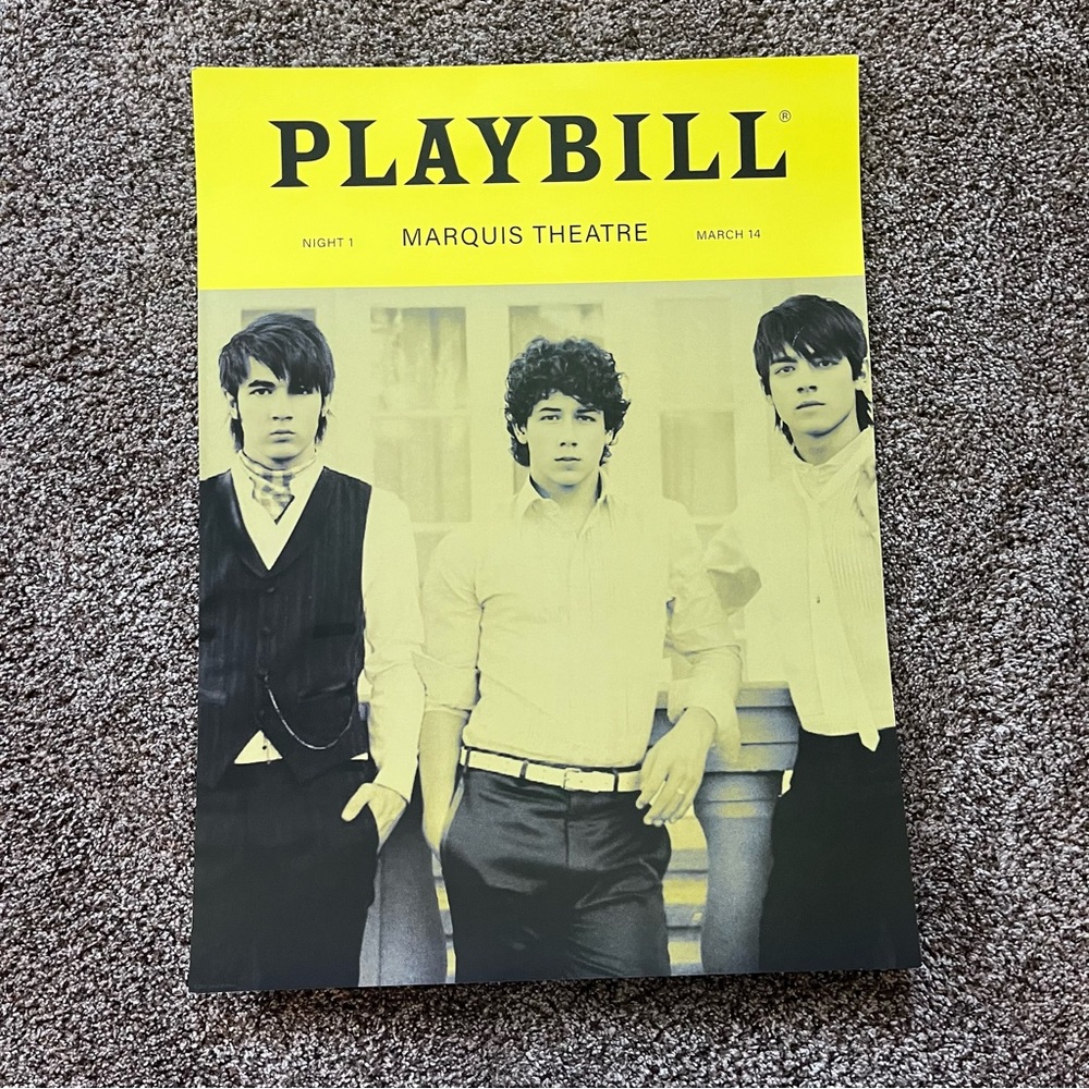 Poster from Jonas Brothers on Broadway - Picture 1 of 4